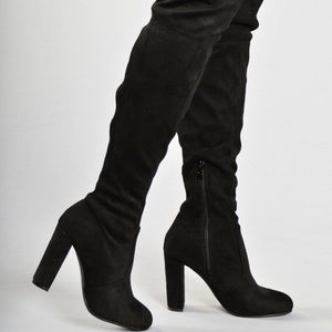 Thigh High Rise Heels
